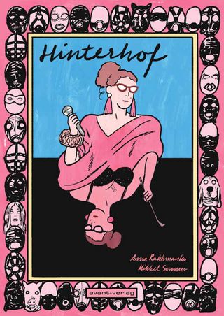 כריכת ספר הקומיקס Hinterhof על מלכת הסאדו דסה הינק 